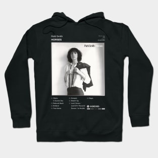 Patti Smith - Horses Tracklist Album Hoodie